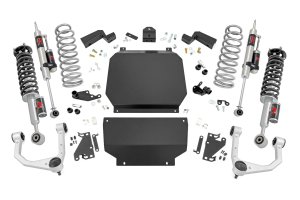 Toyota Tundra Suspension Lift Kit - Front + Rear - Rough Country - 3.5 Inch M1R - '22-'26